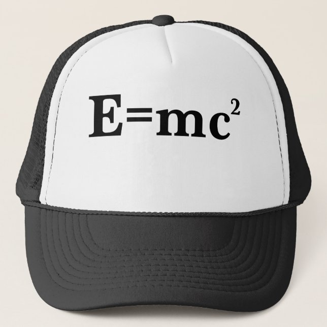 Boné E=mc2 (Frente)