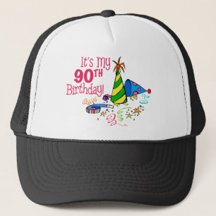 Boné É meu aniversário do 90 (os chapéus do partido)