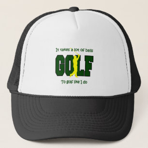 Boné É preciso muita coragem para o Golf como eu.