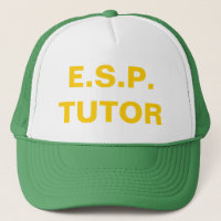 E.S.P. Chapéu do camionista do tutor