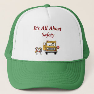 Boné É toda sobre o chapéu do motorista de auto escolar