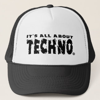 Boné É toda sobre Techno - chapéu