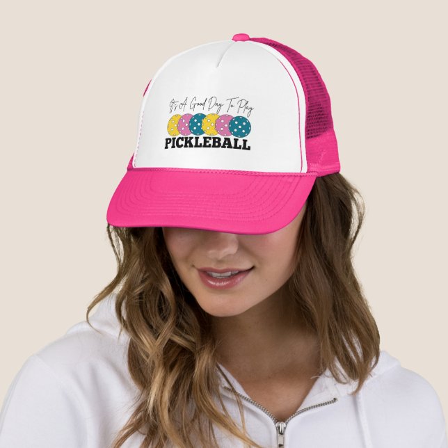 Boné é um bom dia para jogar picleball, amante de picle (In Situ)
