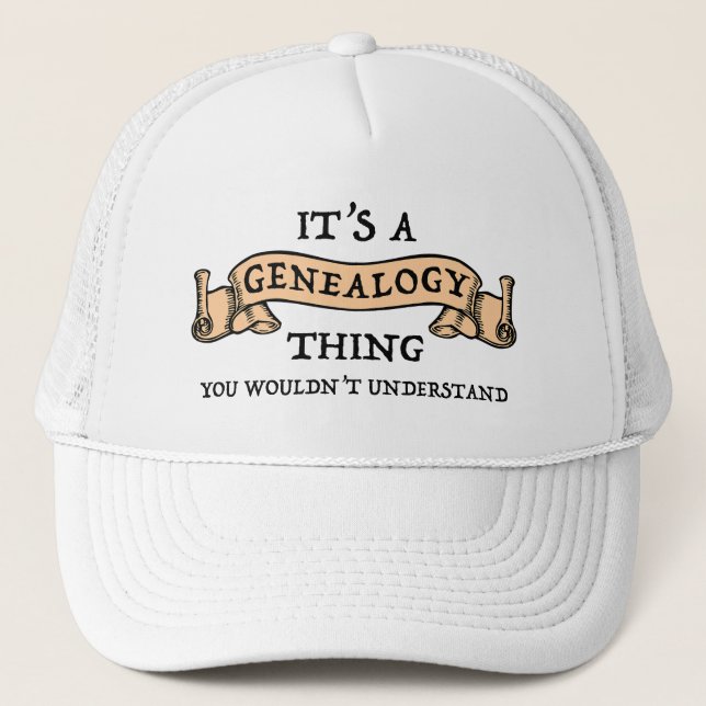 Boné É uma coisa de genealogia - você não entenderia (Frente)