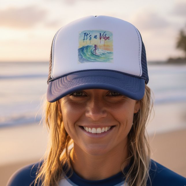 Boné É uma Vibração Surf (Criador carregado)