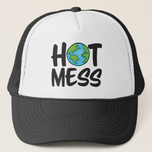 Boné Earth Hot Mess Trucker Hat