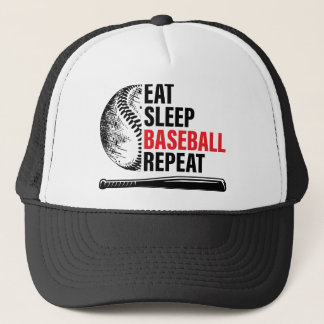 Boné Eat Sleep Baseball Repeat Ball Cap