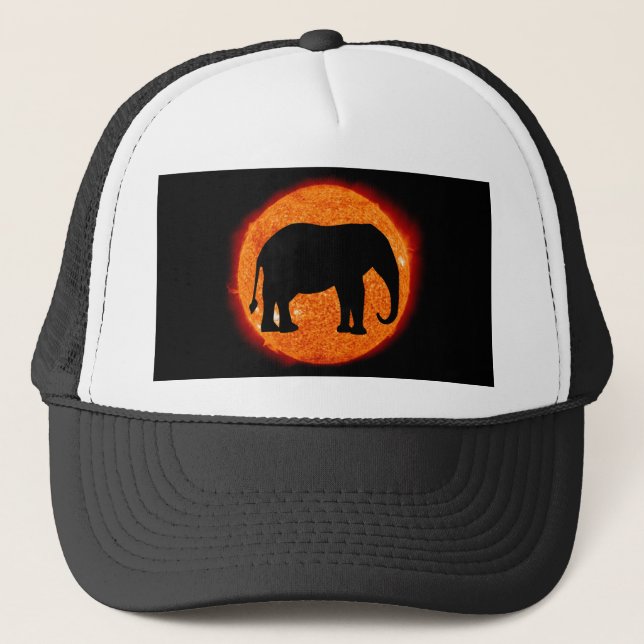 Boné Eclipse Solar de Elefante (Frente)