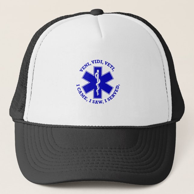 Boné Ecrã do EMC Star of Life Shield (Frente)
