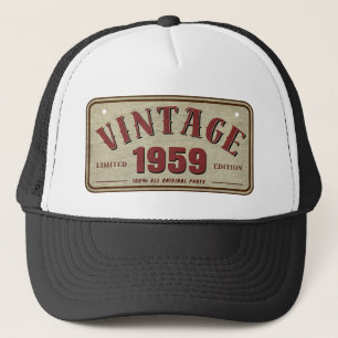 Boné Edição Limitada Vintage 1959 Todas as Peças Origin