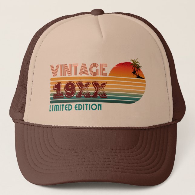 Boné edição limitada vintage 19XX  (Frente)