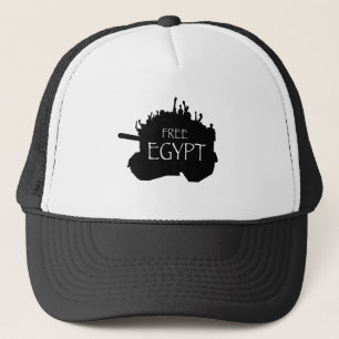 Boné Egipto livre com protestadores