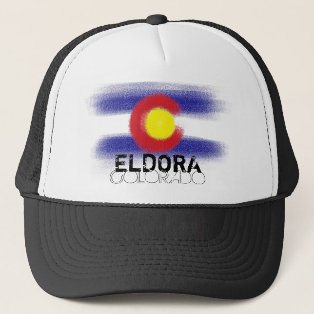 Boné Eldora Colorado flag art hat (Frente)