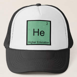 Boné Ele - Camiseta Símbolo Elemento Química Ensino Sup