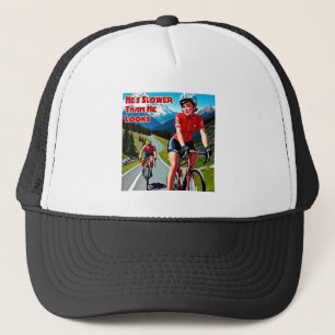 Boné Ele é mais lento do que parece um ciclismo cruel