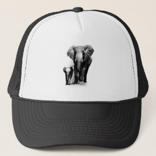 Boné Elefante BW e Elefante para Bebês