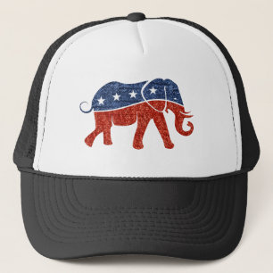 Boné elefante republicano brilhante