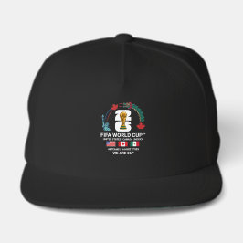 Boné Elegante Snapback Clássico da Copa do Mundo FIFA 2