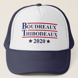 Boné Eleição de Boudreaux & Thibodeaux 2020 Louisiana