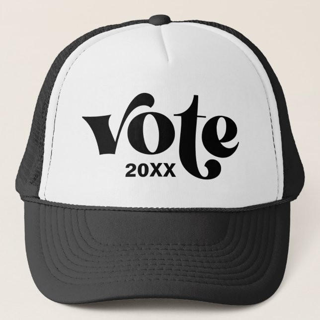 Boné Eleição Vintage Vote  (Frente)