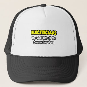Boné Eletricistas... Legal Crianças do Mundo da Constru