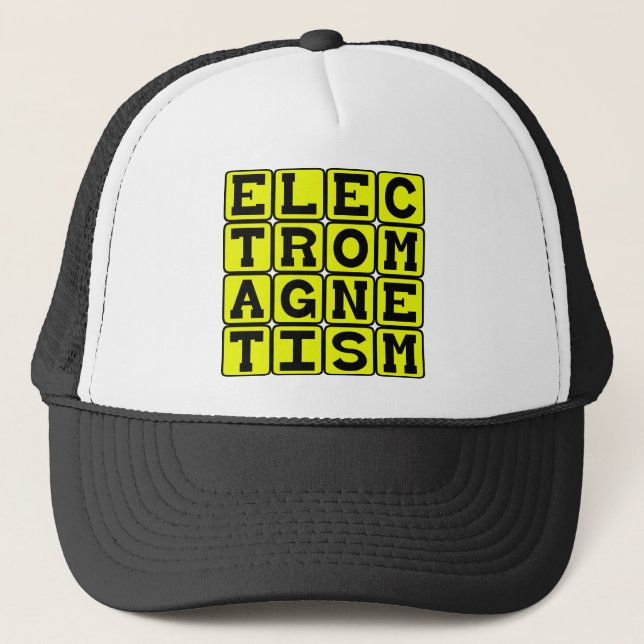 Boné Eletromagnetismo, Ramo da Física (Frente)