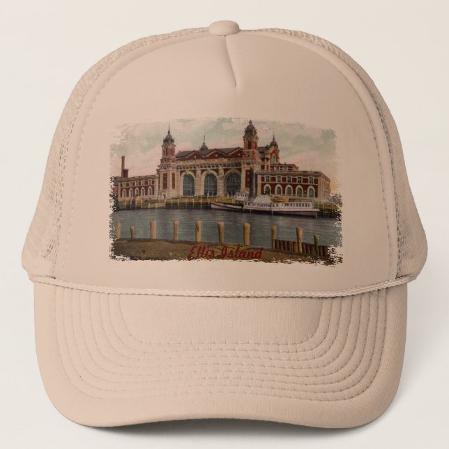 Boné Ellis Island Hat (Frente)