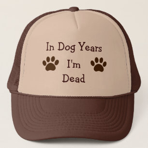 Boné Em Anos de Cão, eu sou Morto Chapéu