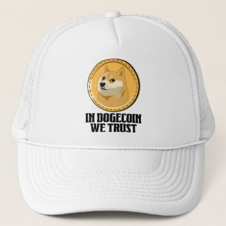 Boné Em Dogecoin Confiamos Em Criptomoeda Cripto Funny