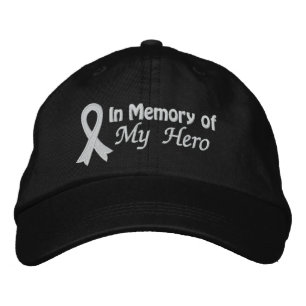 Boné Em memória do meu herói - Cancer pulmonar
