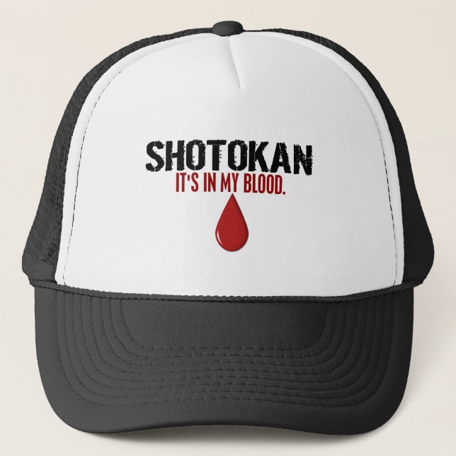 Boné Em meu sangue SHOTOKAN (Frente)