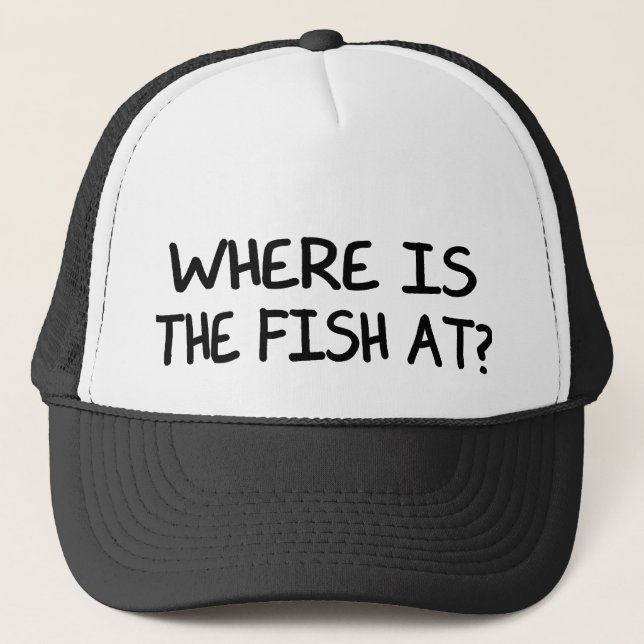 BONÉ EM ONDE ESTÁ O PEIXE? (Frente)