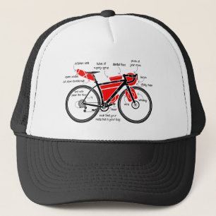Boné Embalagem de Bike