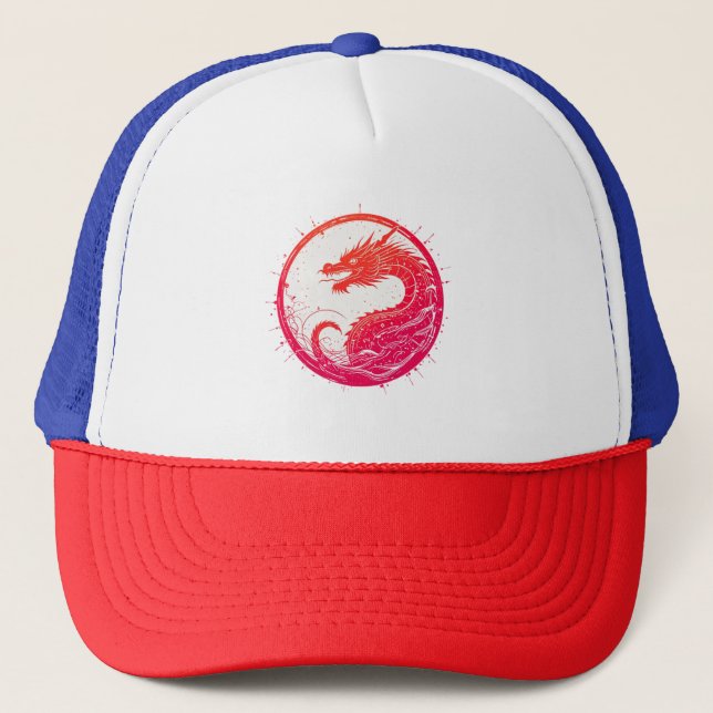 Boné Emblem da Crimson Serpent (Frente)