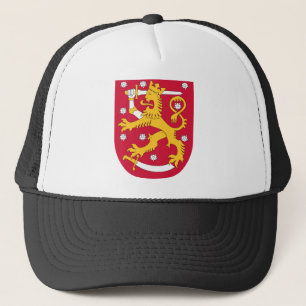 Boné emblema da Finlândia
