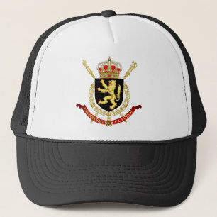 Boné emblema de Bélgica