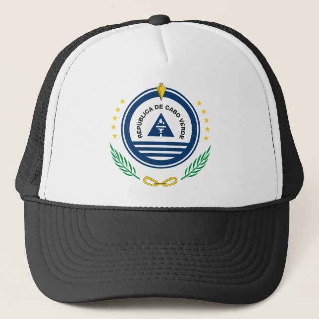 Boné emblema de cabo verde (Frente)