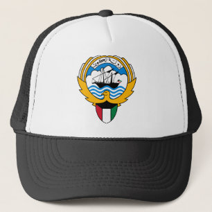 Boné emblema de kuwait