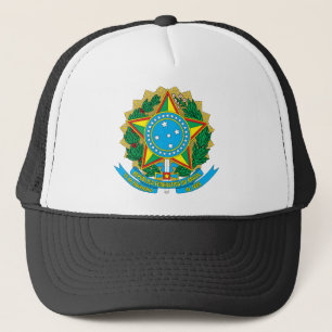 Boné emblema do brasil