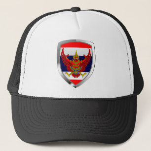 Boné Emblema Metálico da Tailândia