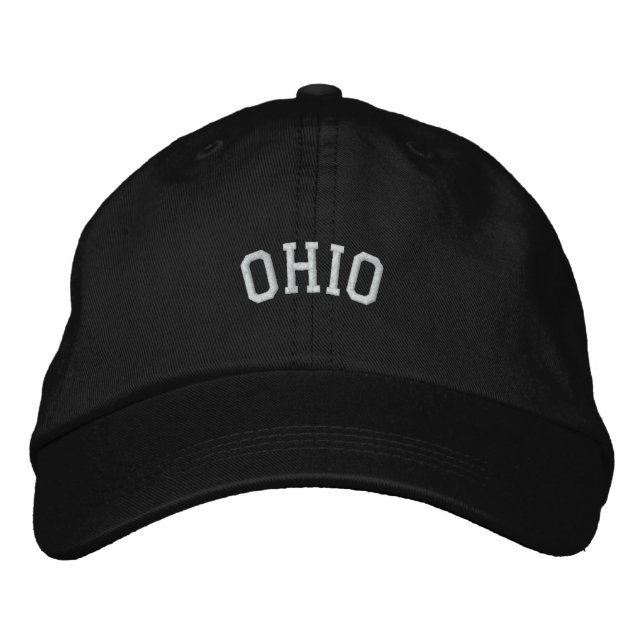 Boné Embordados do Estado de Ohio (Frente)