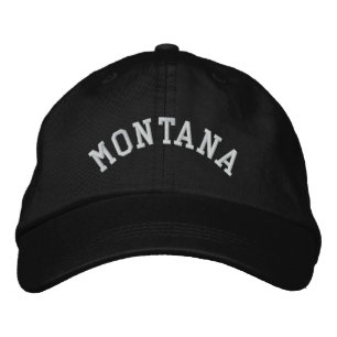 Boné Embroborado Estadual de Montana