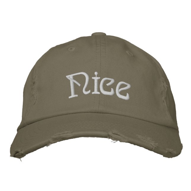 Boné Embroidered Hat - Personalized Christmas Nice (Frente)
