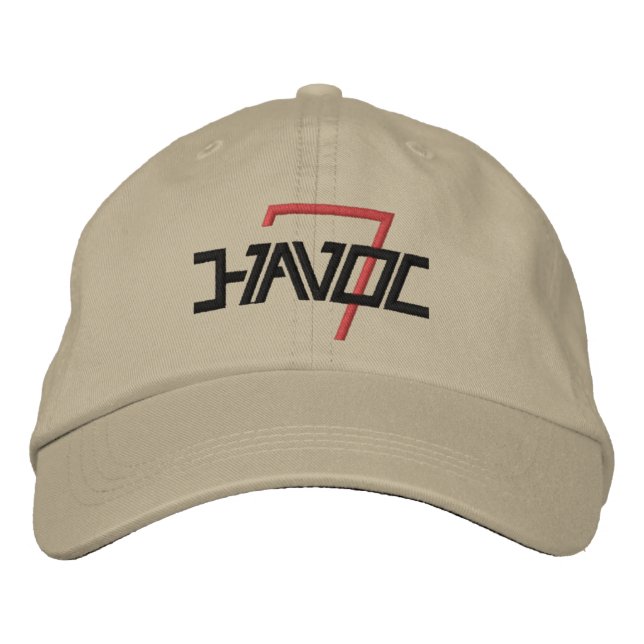 Boné Embroidered HavocSeven Hat for Veteran Awareness (Frente)