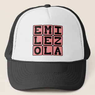 Boné Émile Zola, escritor francês