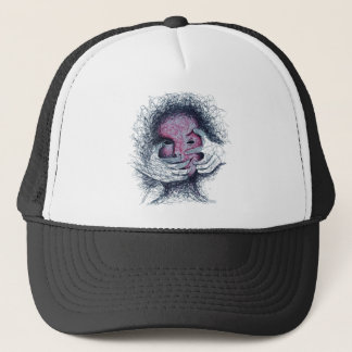 Boné Emoções aprisionadas - Camiseta Surreal de Arte Ab