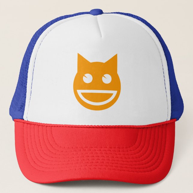 Boné Emoji Cat Sorridente (Frente)