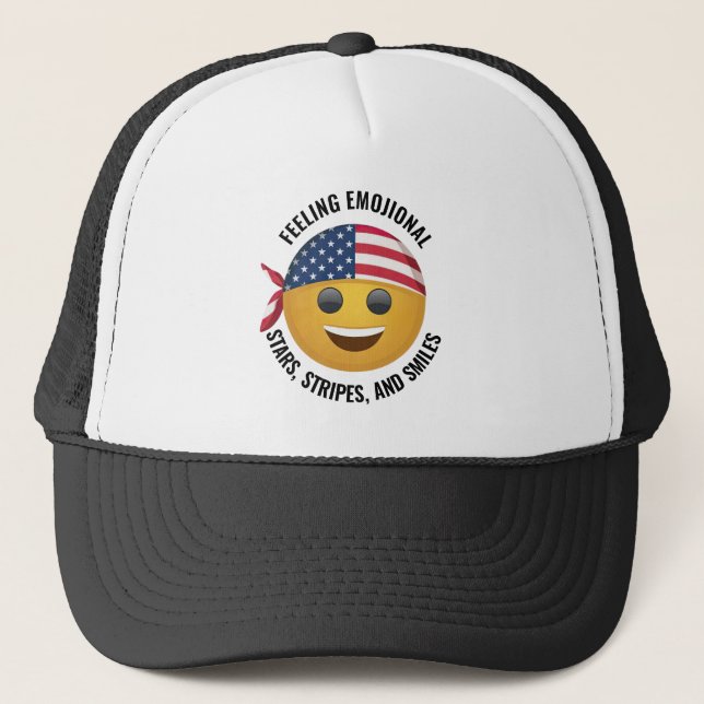 Boné Emoji Face Hat (Frente)
