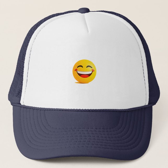 Boné Emoji Feliz (Frente)