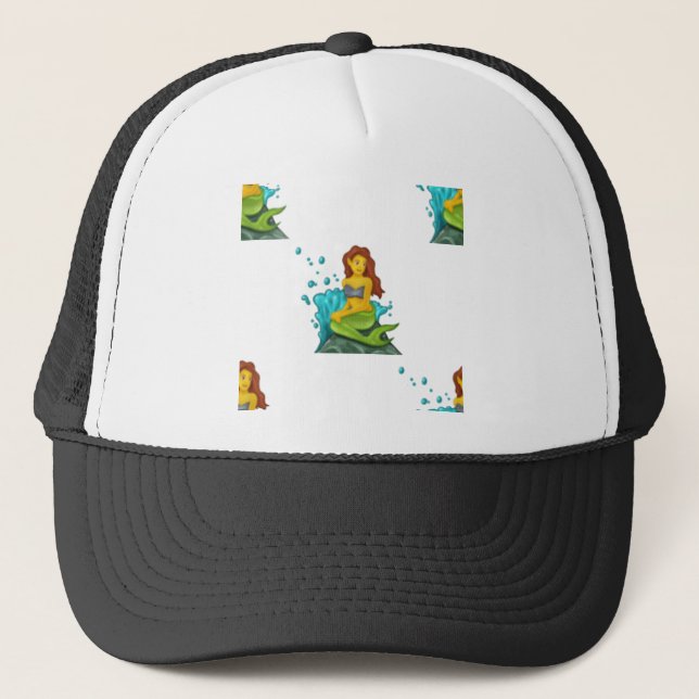 Boné emoji mermaid (Frente)